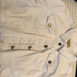White Jean Jacket
